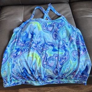 Women's tankini swim top